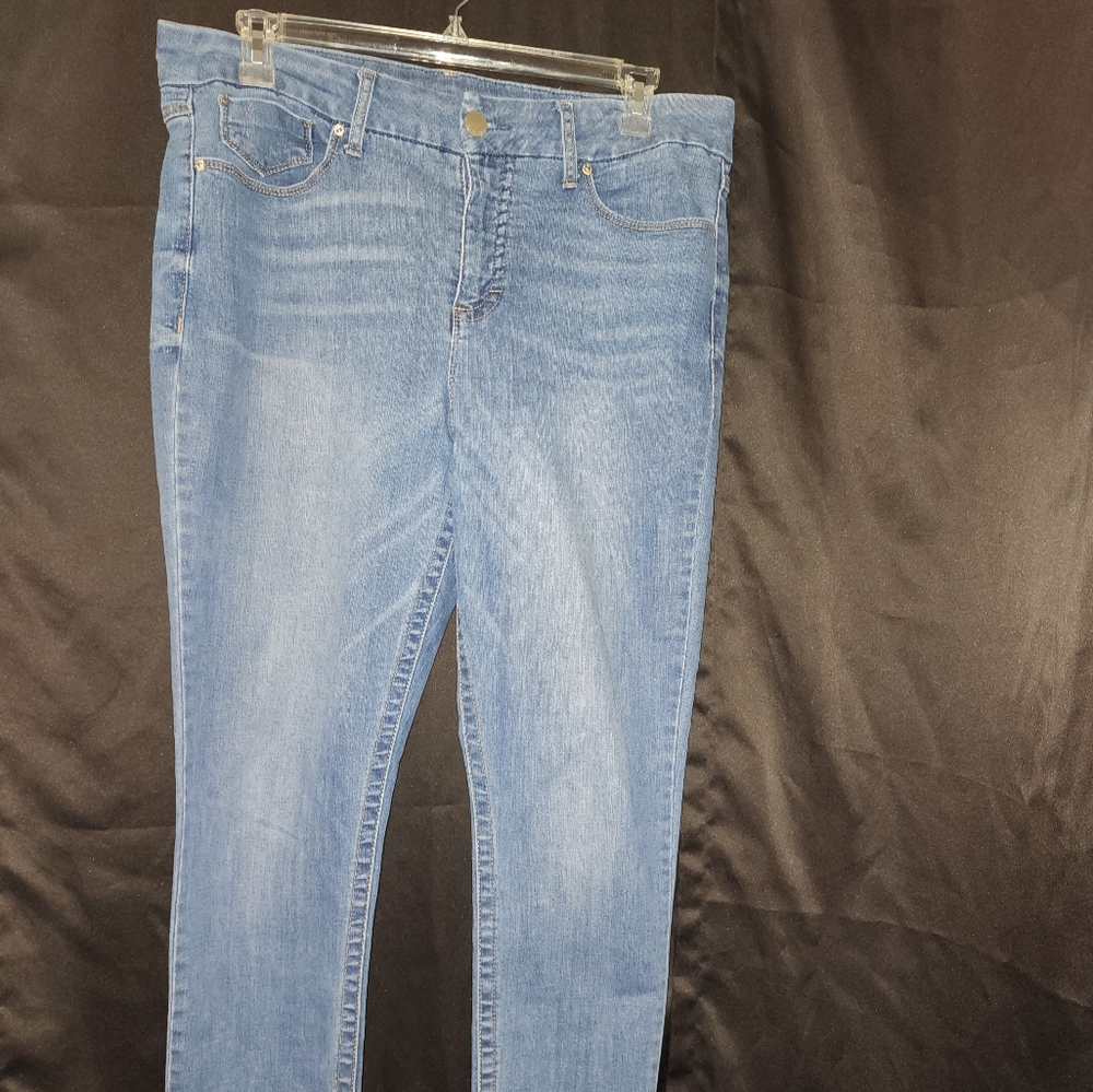 Seven High Rise Skinny Tummyless 16 Jeans